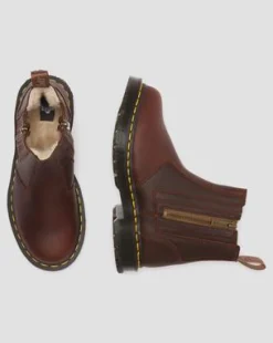 2976 Alyson DM's Wintergrip Chelsea-kängor in Brun