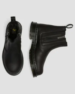 2976 Alyson DM's Wintergrip Chelsea-kängor in Svart