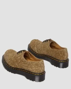 1461 Bex Made in England skor i texturerad mocka in Savannah Tan