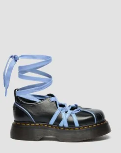 Buzz Ballerina Gloss läderskor in Svart