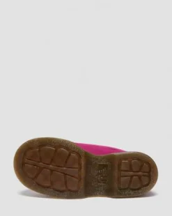 BUZZ 5-EYE MILLED NUBUCK-SKOR in Rosa