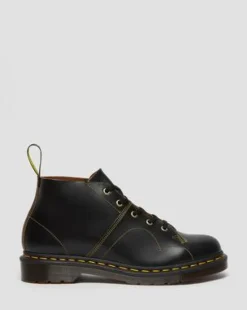 CHURCH LÄDER MONKEY BOOTS in Svart