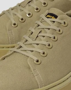 Dante snörskor i canvas in Muted Olive