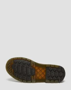 2976 DM's Wintergrip Chelsea-kängor i läder in Solbrun