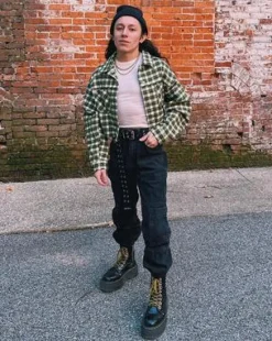 Jadon Max Buttero plattformskängor i svart läder in Svart
