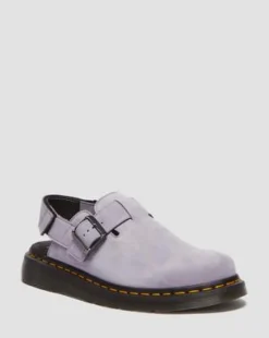 Jorge II mules i mocka in Lila