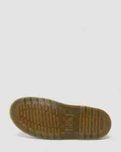Jorge II mules i tumlat nubuckläder och bakre rem in Muted Olive