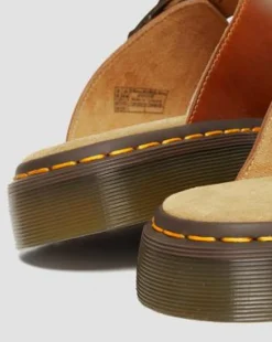 Josef lädersandaler med spänne in Oak