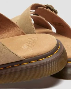 Josef mocka slide sandaler in Ruskea