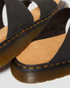 Josef mocka slide sandaler in Svart
