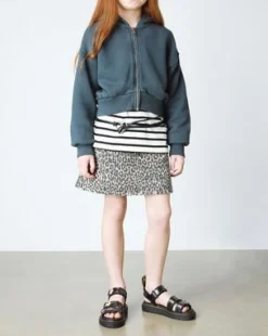 Junior Klaire sandaler med glitter och kardborreband&nbsp; in Black