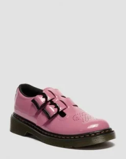Junior 8065 Mary Jane lackerade Lamper-läderskor in Dm's Rosa