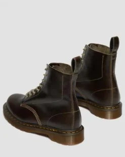 1460-kängor i Classic Calf-läder in Sepiagrå