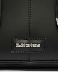 Liten Kiev tote bag i läder in Svart