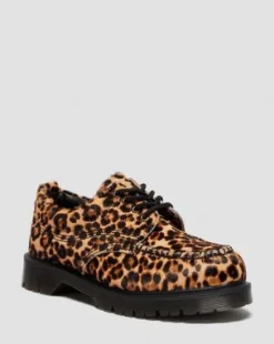 LOWELL-SKOR MED MOCKTÅ I LEOPARDMÖNSTER in Leopard