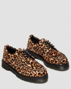 LOWELL-SKOR MED MOCKTÅ I LEOPARDMÖNSTER in Leopard