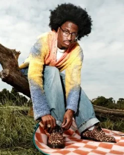 LOWELL-SKOR MED MOCKTÅ I LEOPARDMÖNSTER in Leopard