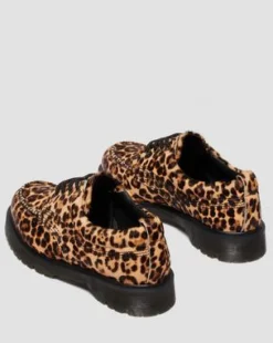 LOWELL-SKOR MED MOCKTÅ I LEOPARDMÖNSTER in Leopard