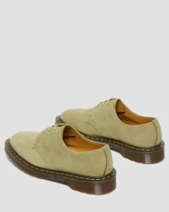 1461 Made in England skor i nubuck in Grön