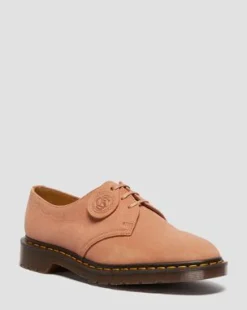 1461 Made in England skor i nubuck in Rosa