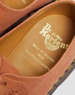 1461 Made in England skor i nubuck in Rosa