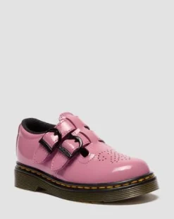 8065 Mary Jane lackerade Lamper-läderskor till småbarn in Dm's Rosa