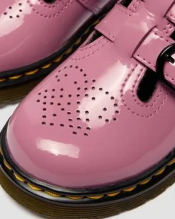 8065 Mary Jane lackerade Lamper-läderskor till småbarn in Dm's Rosa