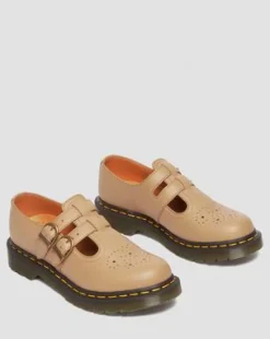 8065 Mary Jane Virginia läderskor in Savannah Tan