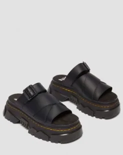 Mattison slide-sandaler in Svart
