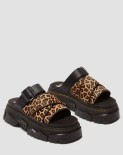 Mattison slide-sandaler med leopardtryck in Leopard