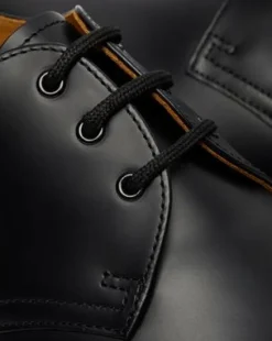 1461 Narrow Plain Welt Smooth-läder oxfordskor in Svart