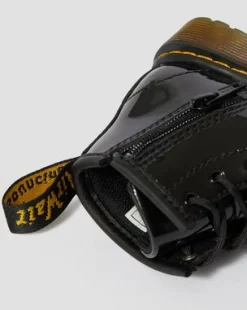 1460 Patent-lackläder snörkängor till spädbarn in Svart