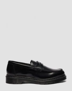 PENTON-LOAFERS I MONOKROMT SMOOTH-LÄDER in Svart