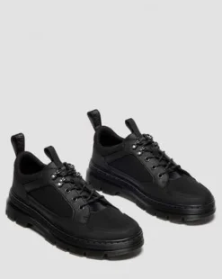 REEDER MK.02 UTILITY-SKOR I NYLON & MOCKA&nbsp; in Svart