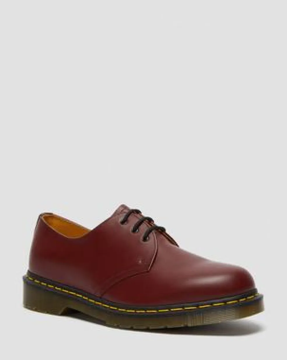 1461 Smooth-läder oxfordskor in Cherry Red