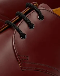 1461 Smooth-läder oxfordskor in Cherry Red