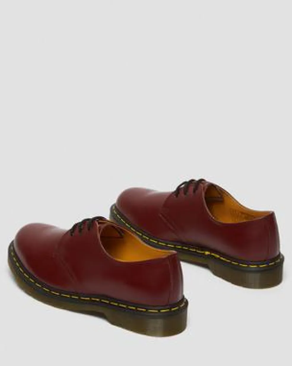 1461 Smooth-läder oxfordskor in Cherry Red