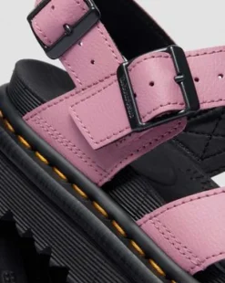Voss II Athena sandaler med läderrem in Puderrosa