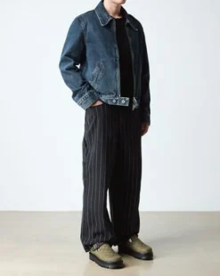Zebzag quiltade canvas-mules med plattform in Dm’s Olivgrön